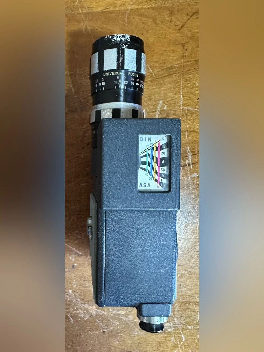 Vintage Mansfield Holiday Reflex Zoom 8mm Film Zoom Lens Handheld Movie Camera